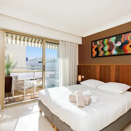Le Palais Royal Elegant Confortable -balcon 100 Metres Croisette Cannes